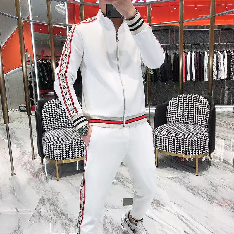 Bộ đồ thể thao nam thời trang cao cấp GUCCI GG GC kiểu dáng trẻ trung, chất vải cao cấp
