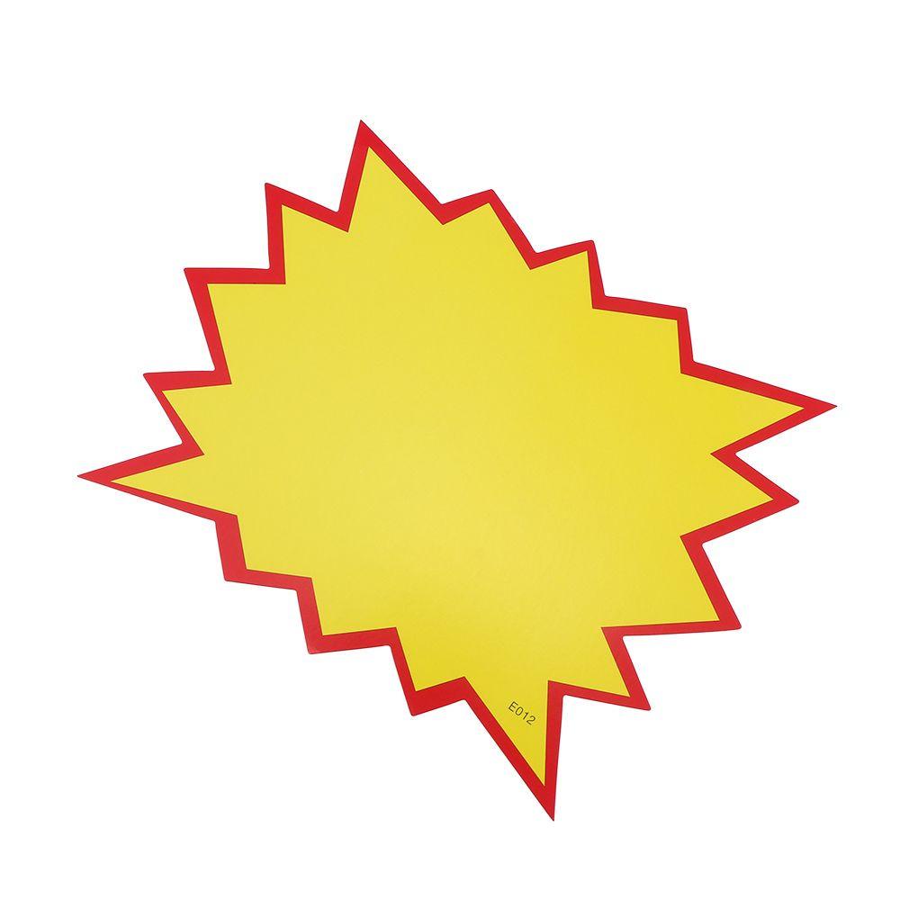 PEWANY Set 10 Thẻ Giấy Ghi Chú Giá Cả Phải Chăng Màu Vàng Đỏ Dùng Trong Siêu Thị