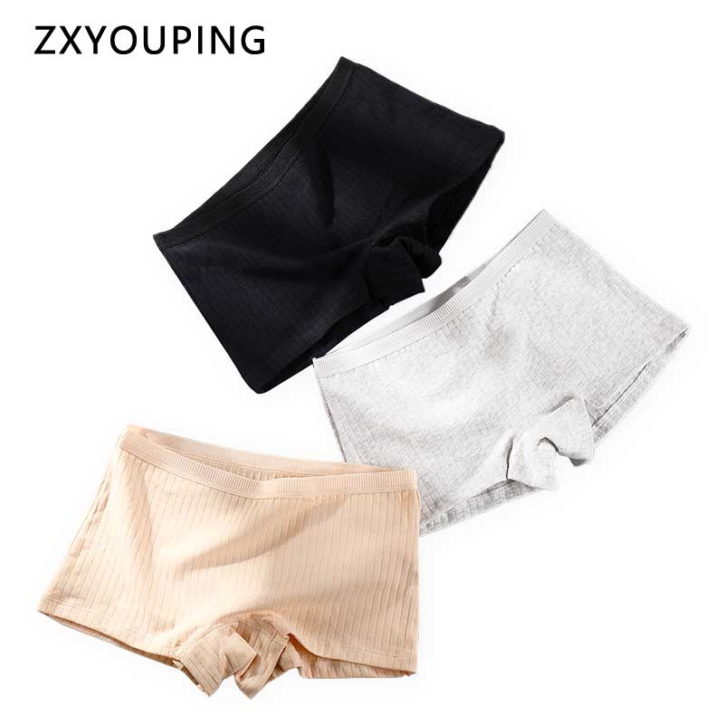 AOFEIQIKE Quần lót cotton bảo hộ in họa tiết thời trang dành cho nữ