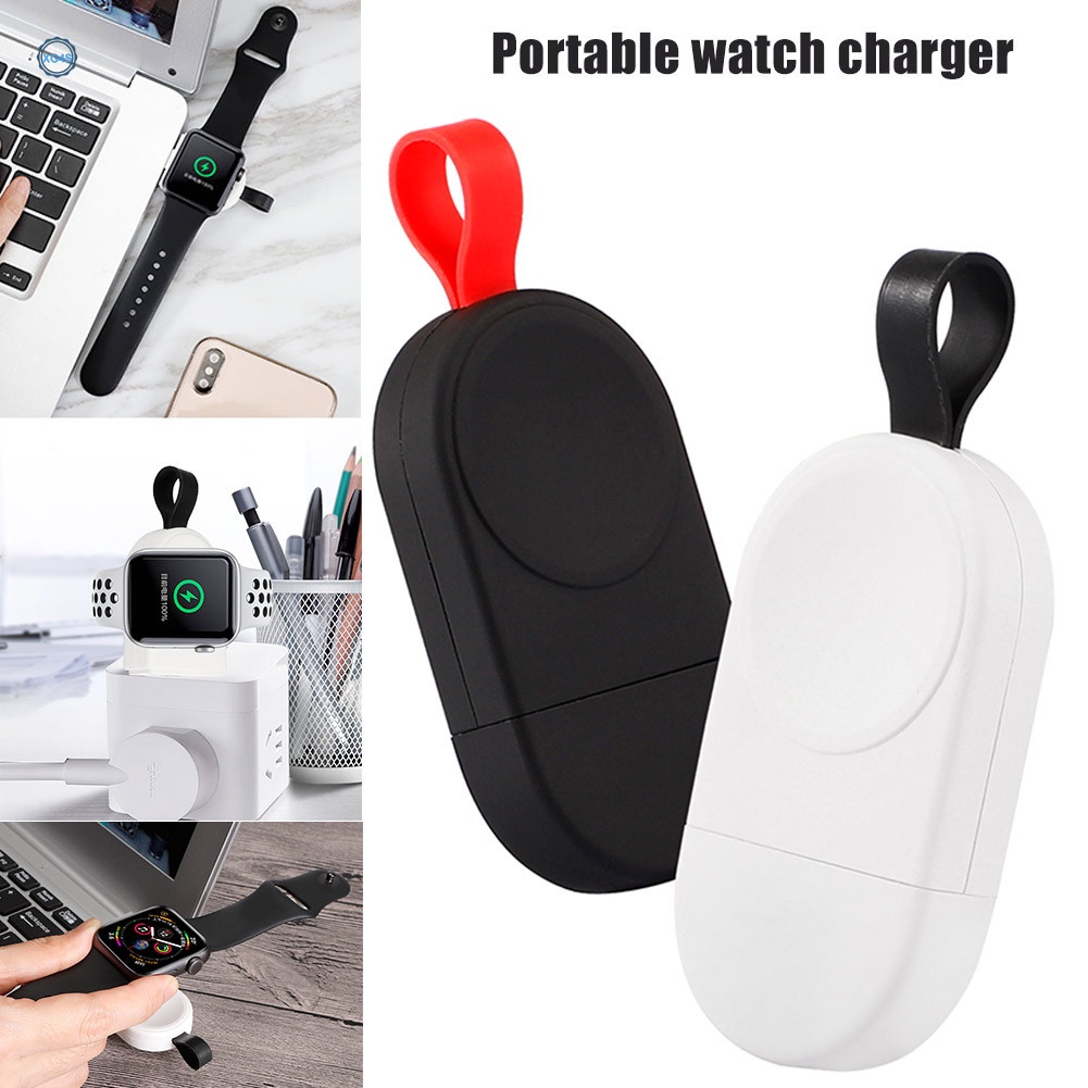 Đế Sạc Nhanh Từ Tính Không Dây USB Cho Đồng Hồ Apple Watch 1 2 3 4 Series 1 2 3 4 Series