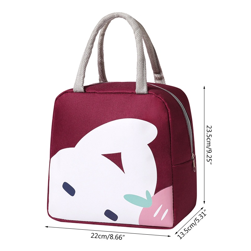 Túi Giữ Nhiệt Đựng Hộp Cơm Tiện Lợi Ốp