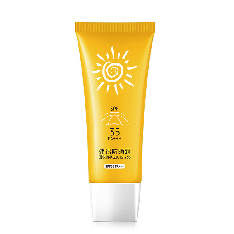 (Hàng Mới Về) Kem Chống Nắng Hankey Spf35 + Chống Tia Uv Dưỡng Ẩm Tươi Tắn