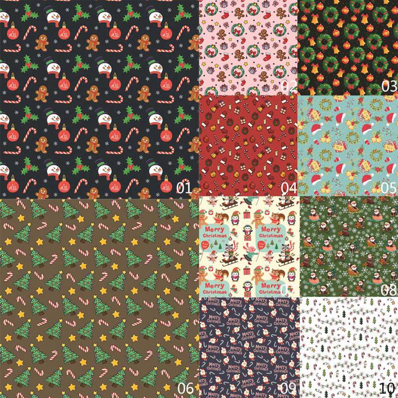 Tmdbyx Cuộn Giấy Gói Quà Giáng Sinh