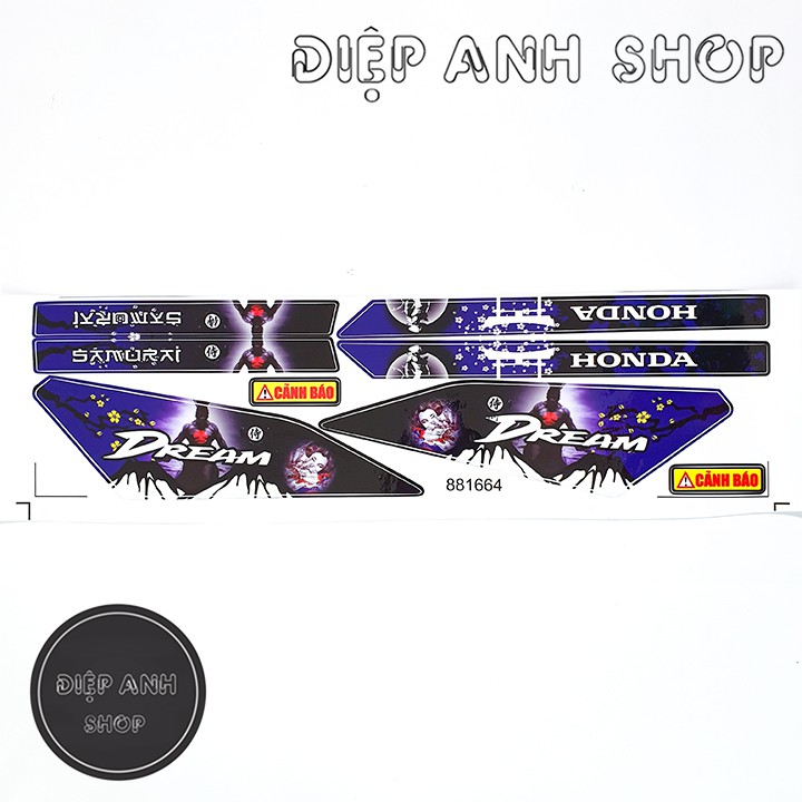 Tem xe Dream - Tem chế xe Dream