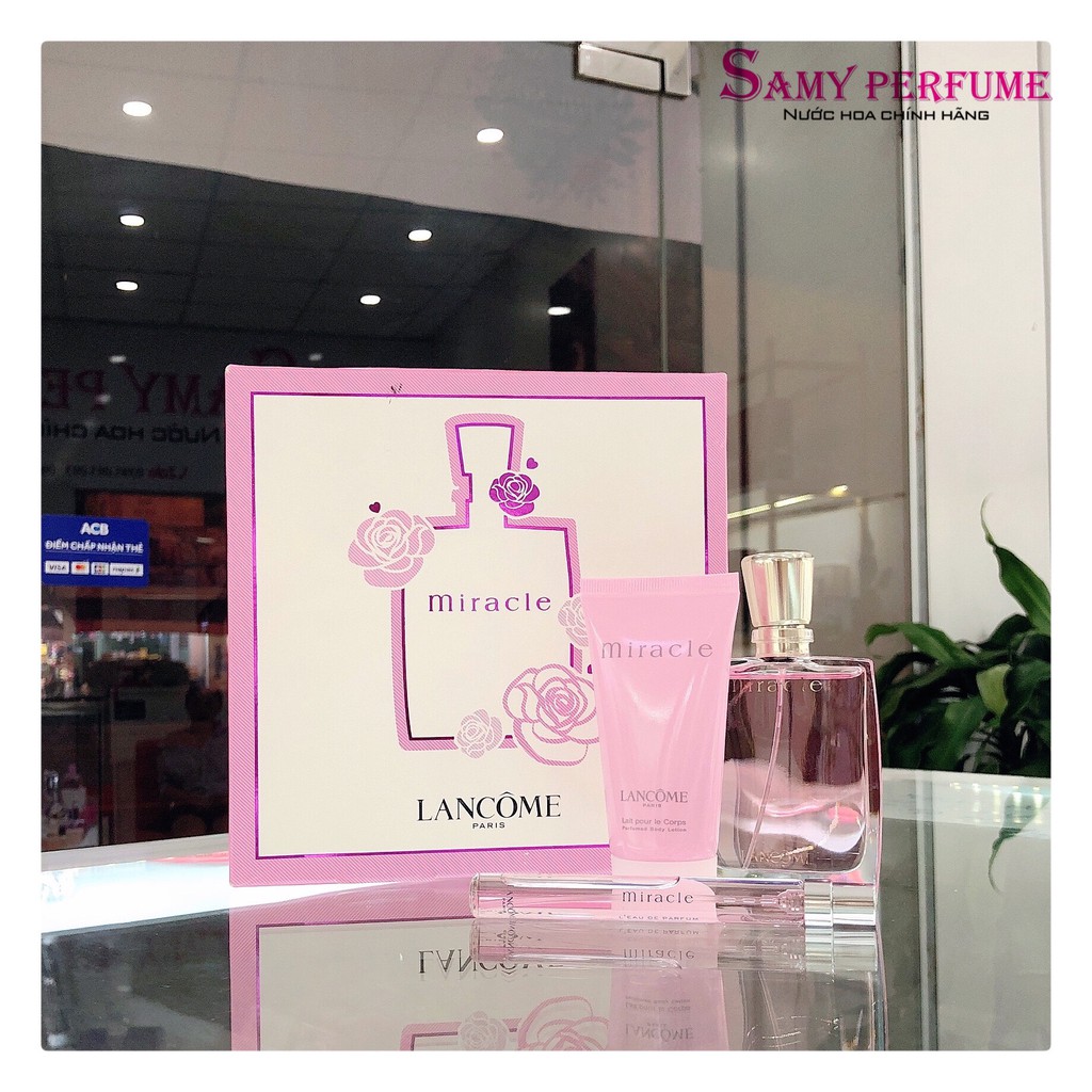 Set nước hoa Lancome Miracle EDP 50ML