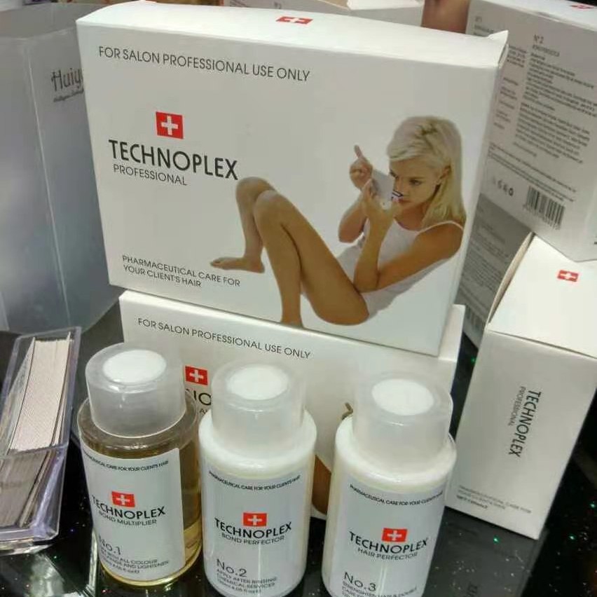 Bộ Phục Hồi Tóc TECHNOPLEX , Dùng Cho Tóc  Cháy  & Hư Tổn 120ml x 3