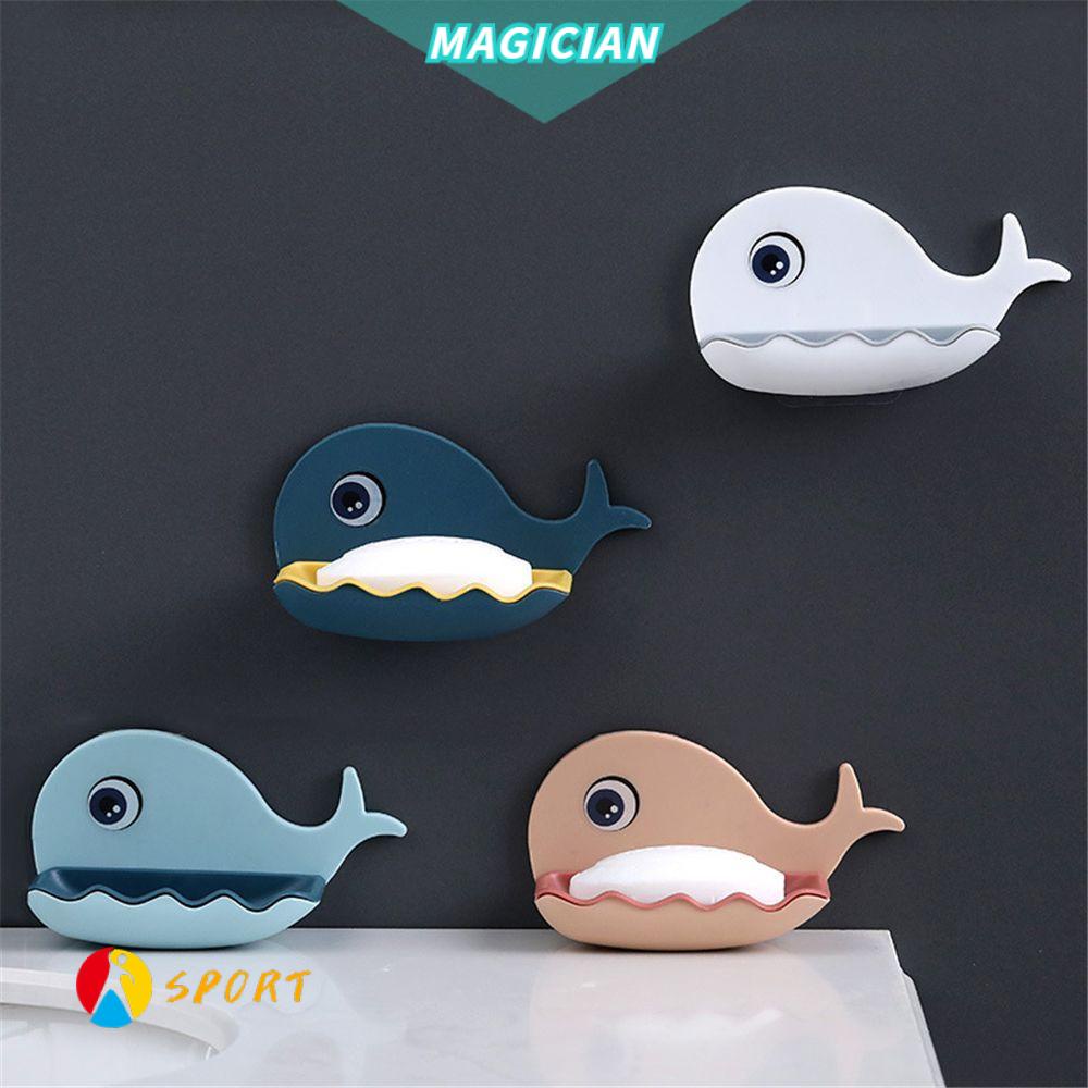 Khay đựng xà phòng ráo nước hình cá voi dễ thương