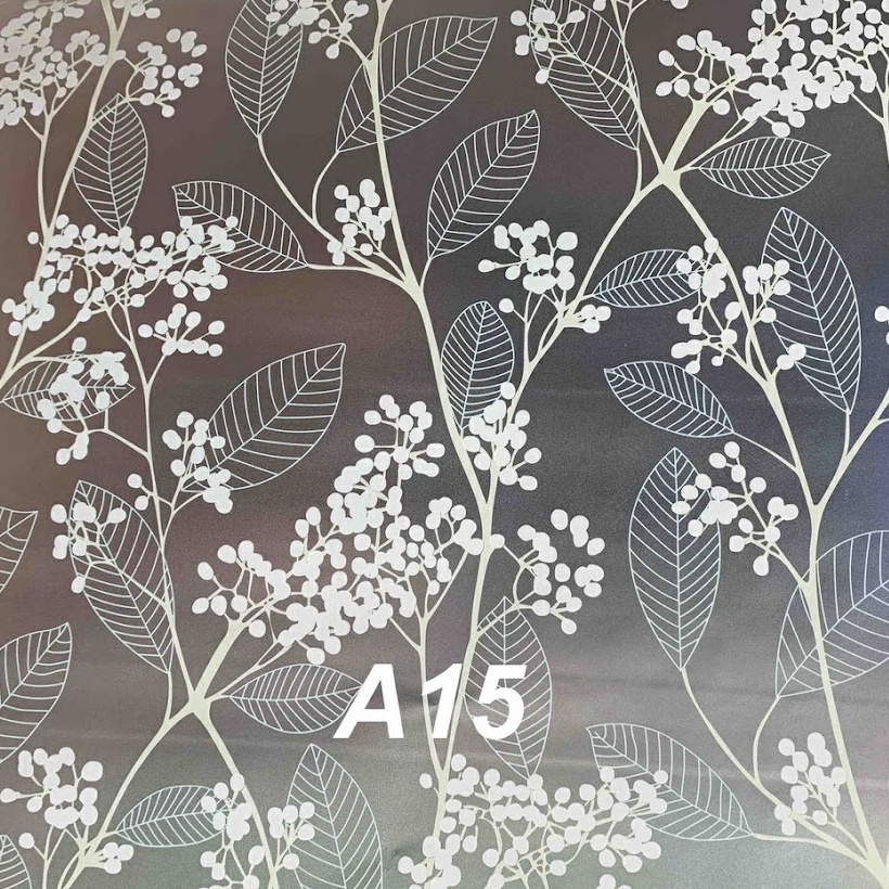 Giấy Dán Kính Hoa Văn, Decal Dán Kính Trang Trí Cửa Sổ
