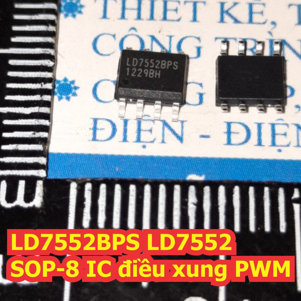 2 con LD7552BPS LD7552 7552 SOP-8 IC điều xung PWM kde6902