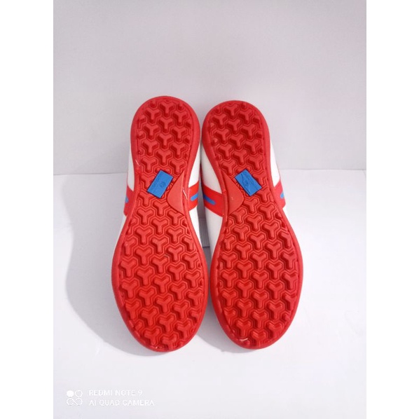 Giày vải nam đá bóng ,đá banh vá da khâu full đế ,siêu đẹp  Thangloies 2 màu đỏ , xanh