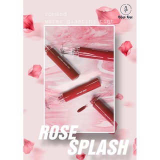 Son Rom&nd Glasting Water Tint #05 - Rose Splash - Màu hoa hồng khô