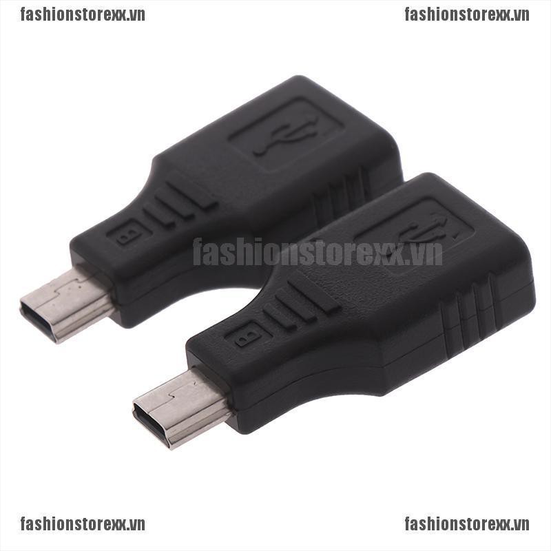 FASI USB 2.0 female to mini usb male plug otg host adapter converter connector VN