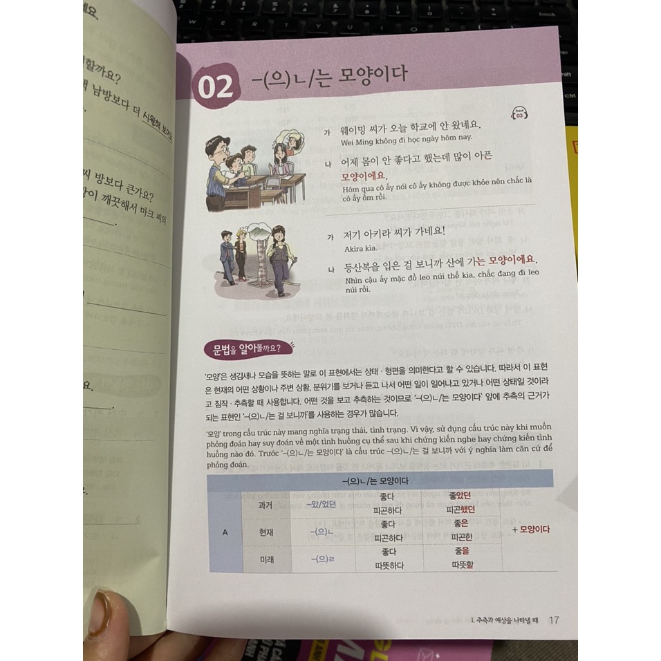 Sách - Ngữ pháp tiếng Hàn thông dụng trung cấp ( MCBooks )