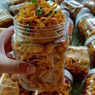 Cơm cháy lắc khô gà 1kg gồm 2hủ