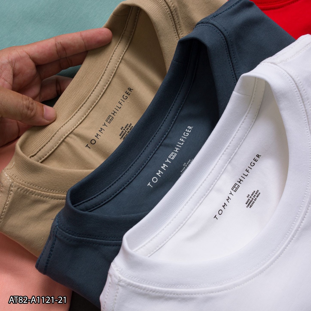 Áo Thun Tay Dài TOM MY  AT82 100% Cotton - áo thun nam thêu Logo