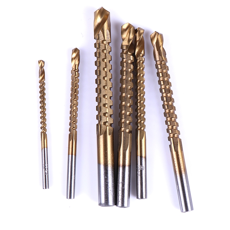 [CER] Bộ 6 Mũi Khoan hss Phủ Titan hss