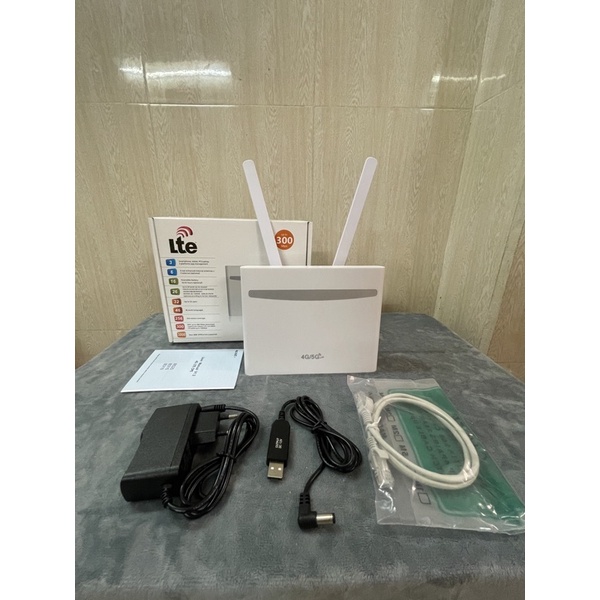 Combo bộ phát wifi 4G CPE B525 và cáp chuyển nguồn Usb cắm sạc dự phòng | BigBuy360 - bigbuy360.vn