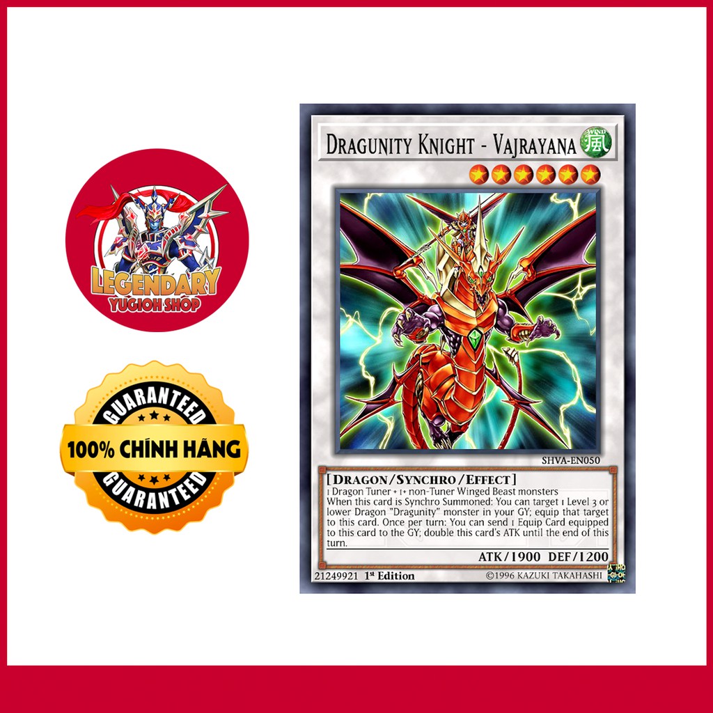 [Thẻ Bài Yugioh Chính Hãng] Dragunity Knight - Vajrayana