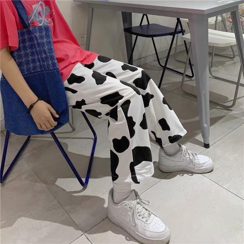 Quần LongPant Bò Sữa Dây Rút Ảnh Thật