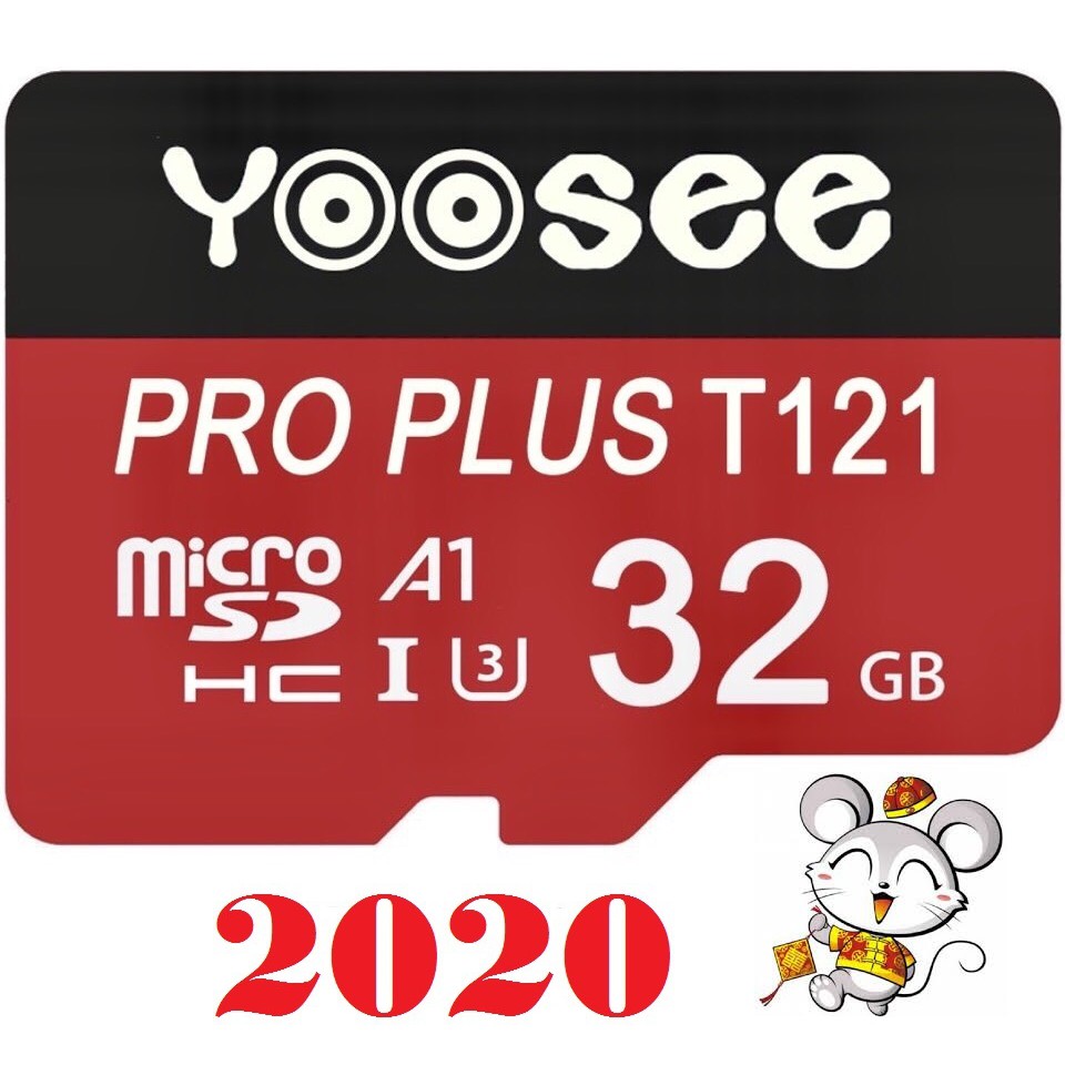Thẻ nhớ Yoosee 32gb tốc độ cao, bảo hàng 24 tháng - thẻ đỏ | BigBuy360 - bigbuy360.vn
