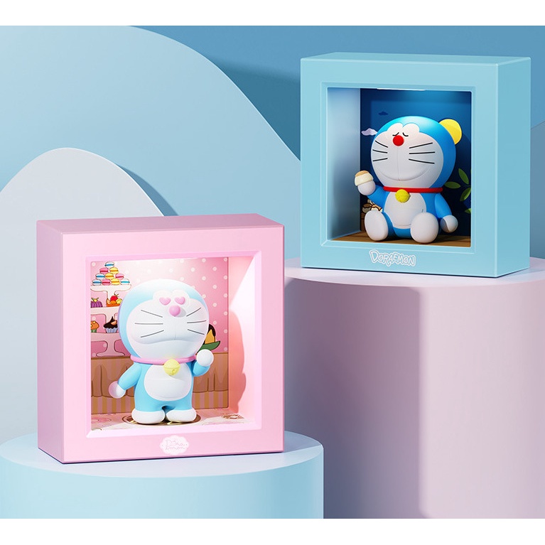 [ CHÍNH HÃNG ] Đèn ngủ kèm mô hình Doraemon
