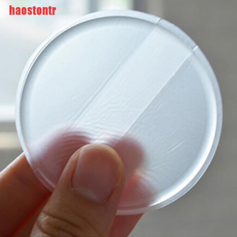 [haostontr]Face Makeup Wet And Dry Makeup Sponge Cushion Powder Puff Dual-Use Silicone Puff