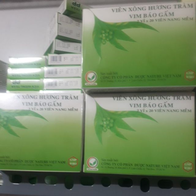 Combo 50h viên Xông Hương Tràm Báo Gấm Vim