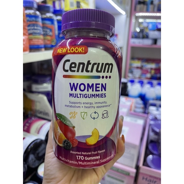 Kẹo vitamin cho người lớn,kẹo centrum vitamin cho nam giới Centrum Multi Gummies