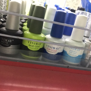 Base,top lỳ,top bóng,cứng móng,kiềm dầu vinimay