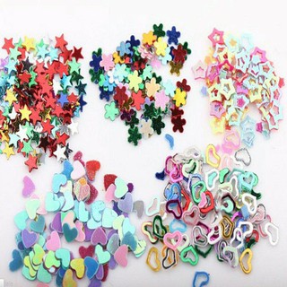 Sét 100 miếng dán móng tay sắc màu