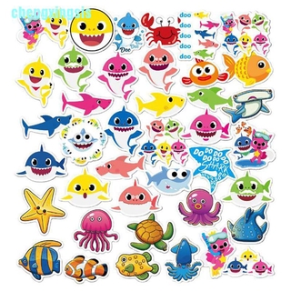 Bộ 40 Miếng Dán Hình Cá Mập Chống Thấm Nước Đa Năng