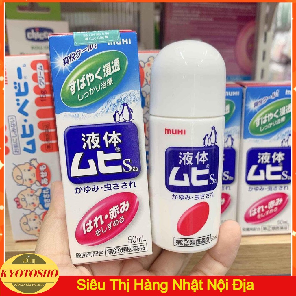 [ free ship ] Lăn Bôi Muỗi Ngứa Muhi 50ml