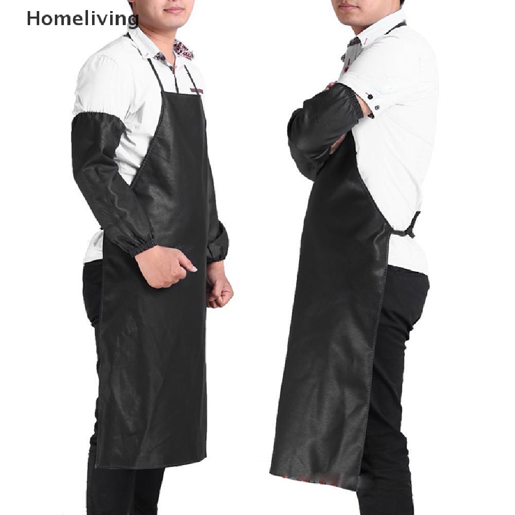 Tạp Dề Bằng Da Chống Nước Chống Bám Bẩn Tiện Dụng Cho Nam