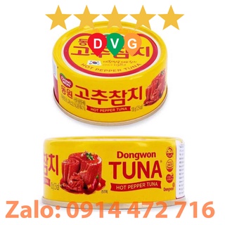 Cá Ngừ Hạt Tiêu Dongwon Hộp 250g - Nhập Khẩu Hàn Quốc