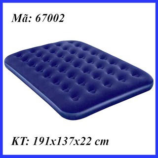 Đệm hơi bestway 67002- size: 1,91m x 1,37m x 22cm.không kèm bơm hơi