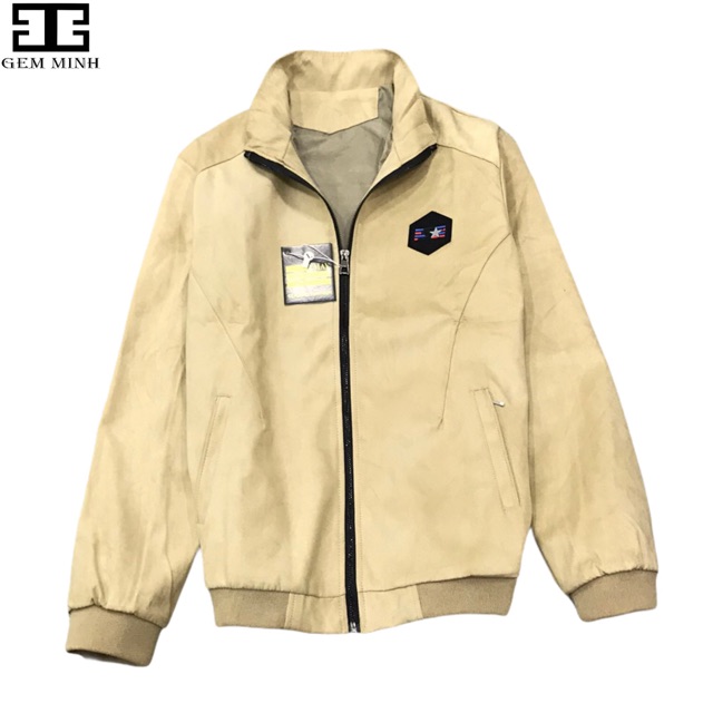 Áo khoác nam da lộn cực chất bigsize 95kg