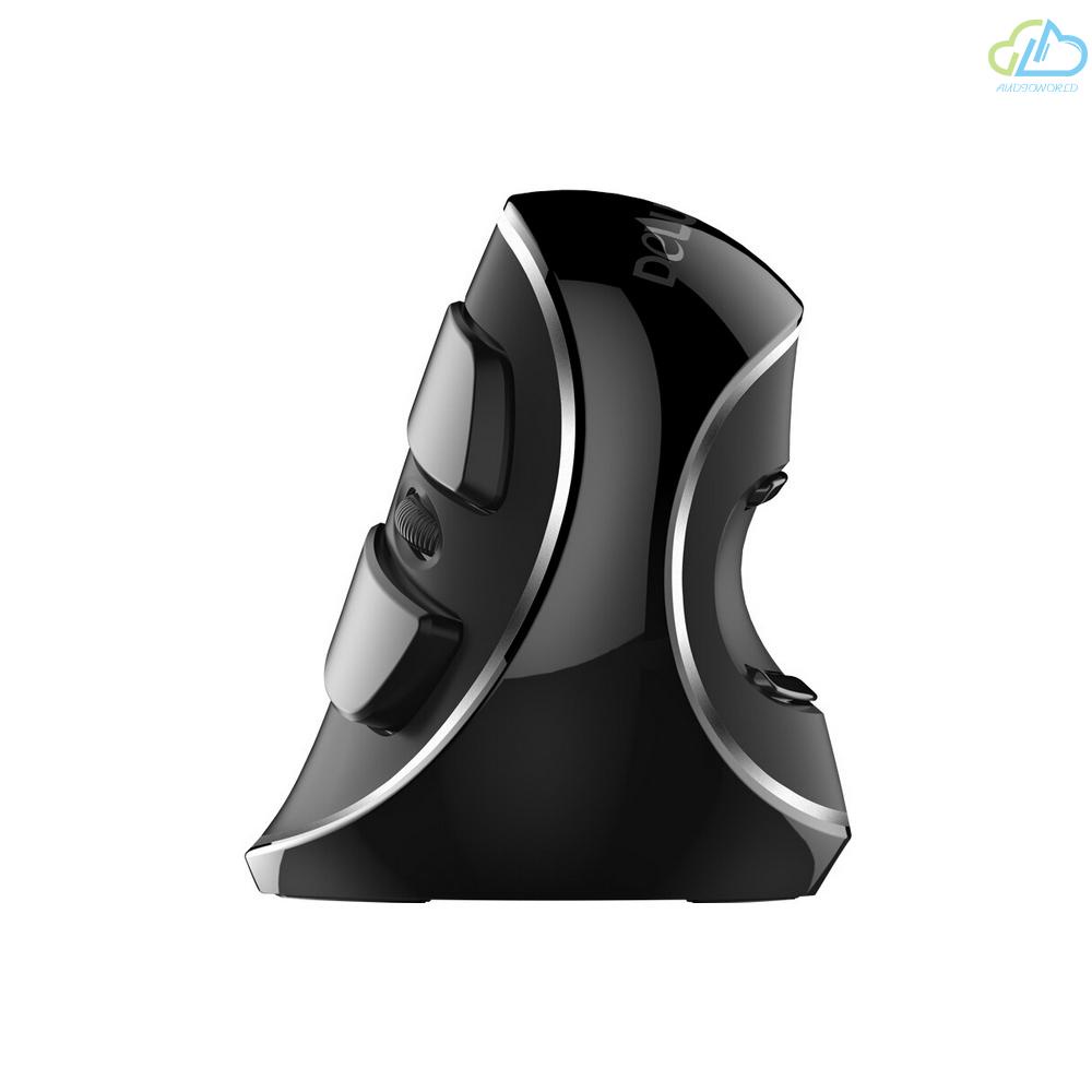 Chuột Quang Không Dây Audv Delux M618 Plus 2.4G Có Đầu Thu USB 800/1000/1600 DPI 3 Cấp Độ