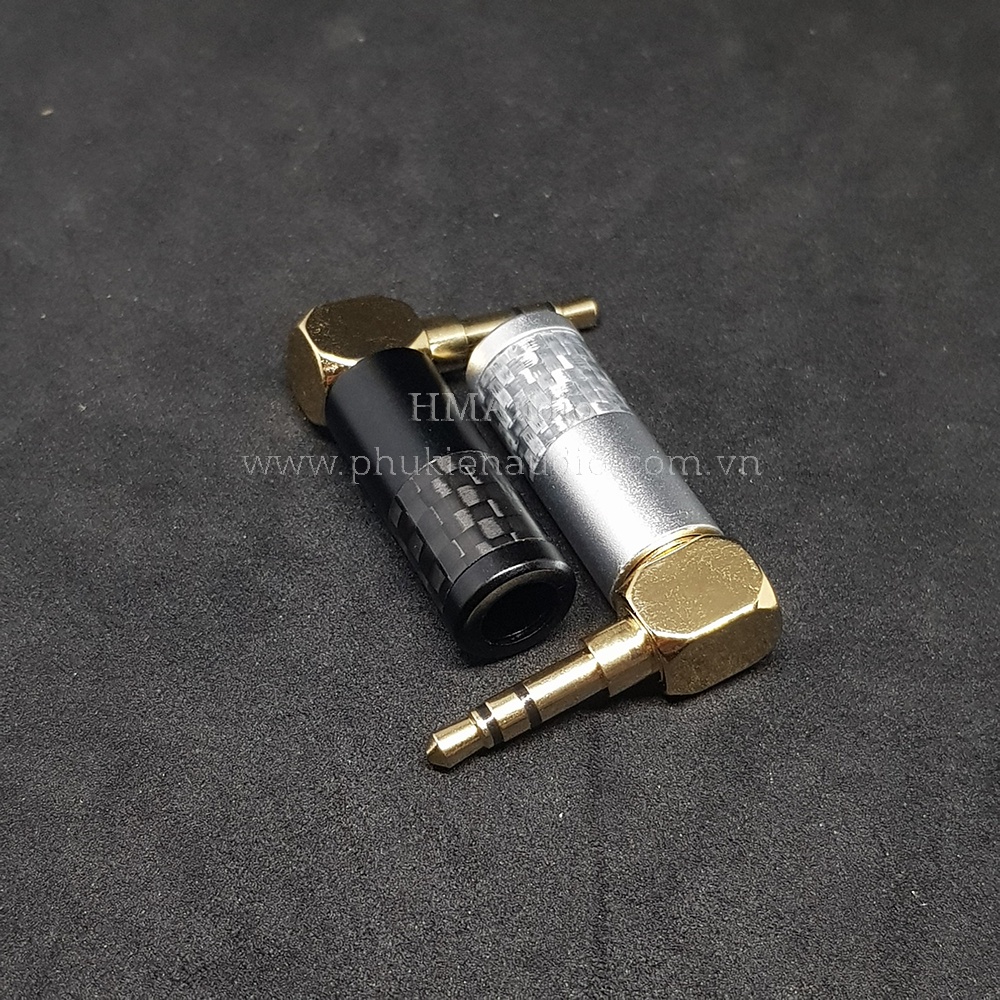 Giắc cắm tai nghe 3.5mm sợi Cacbon