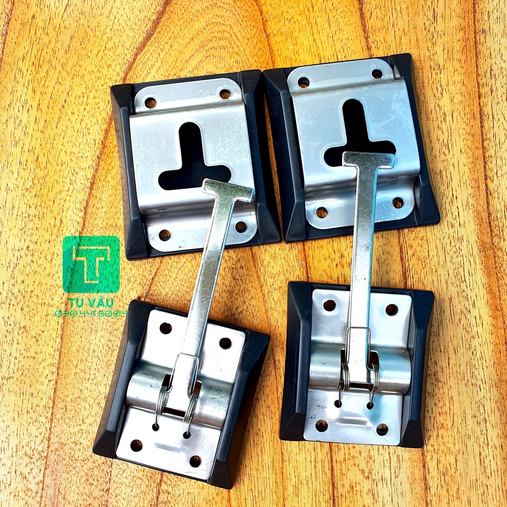 1 Đôi Móc chữ T gài cửa thùng xe tải