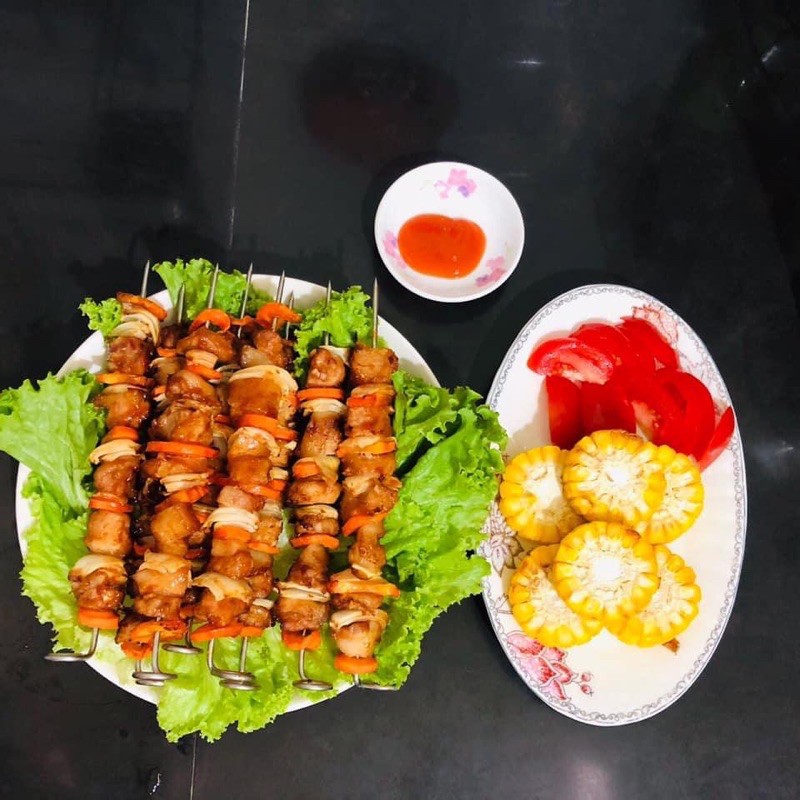 Que xiên thịt inox 304 cho nồi chiên không dầu / nồi chiên không dầu -16cm | BigBuy360 - bigbuy360.vn