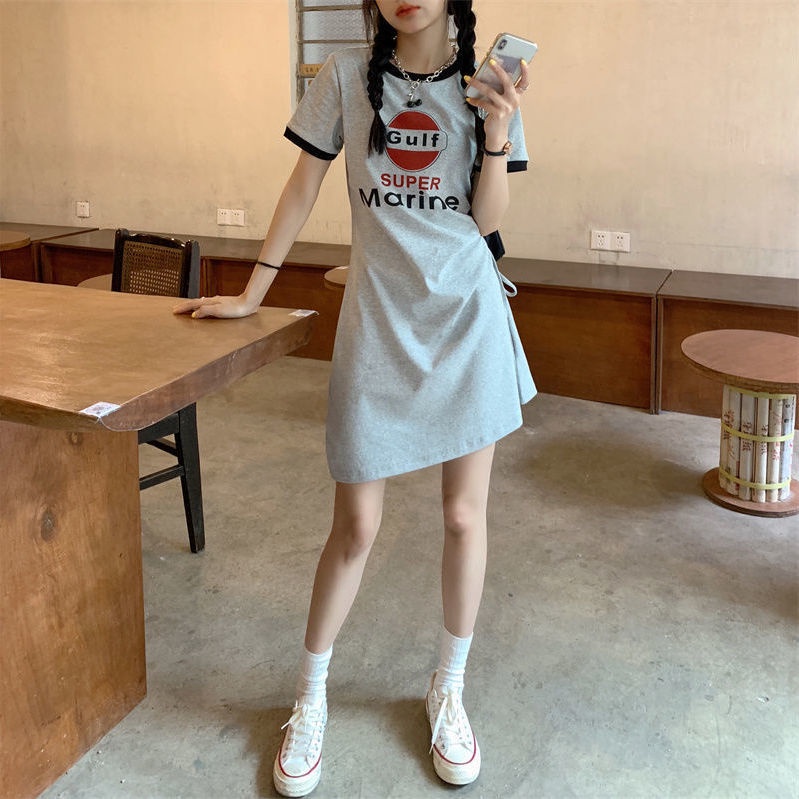 Đầm Thun Cotton Thiết Kế Mới Cao Cấp Thời Trang Mùa Hè Dành Cho Nữ