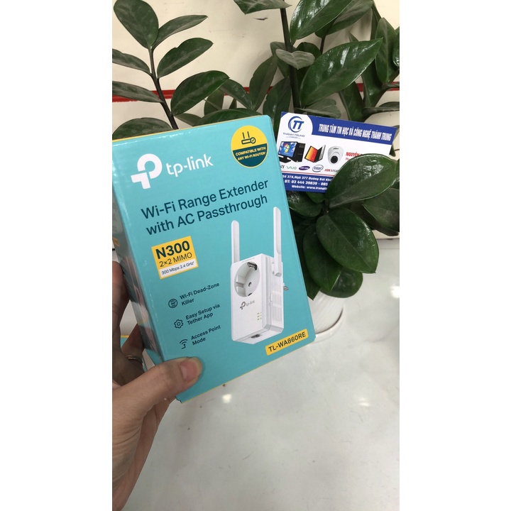 Bộ Mở Rộng Sóng Wifi TP-Link TL-WA850RE Chuẩn N 300Mbps - Hàng Chính Hãng