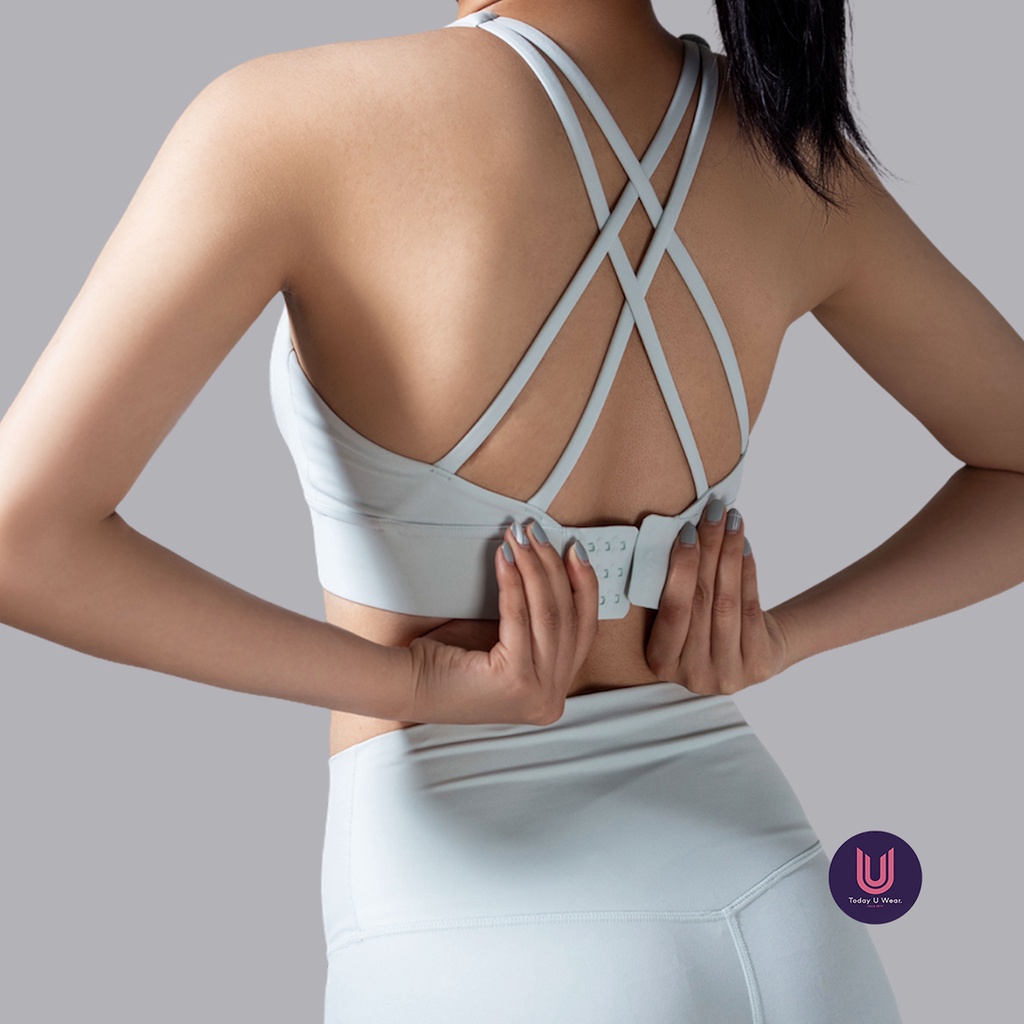 [Nhập mã AJADS33 giảm 20K]Bra Thể Thao Tập Gym Yoga Elite Top ( mắc cài cố định, chống sốc, chất liệu cao cấp, co giãn t