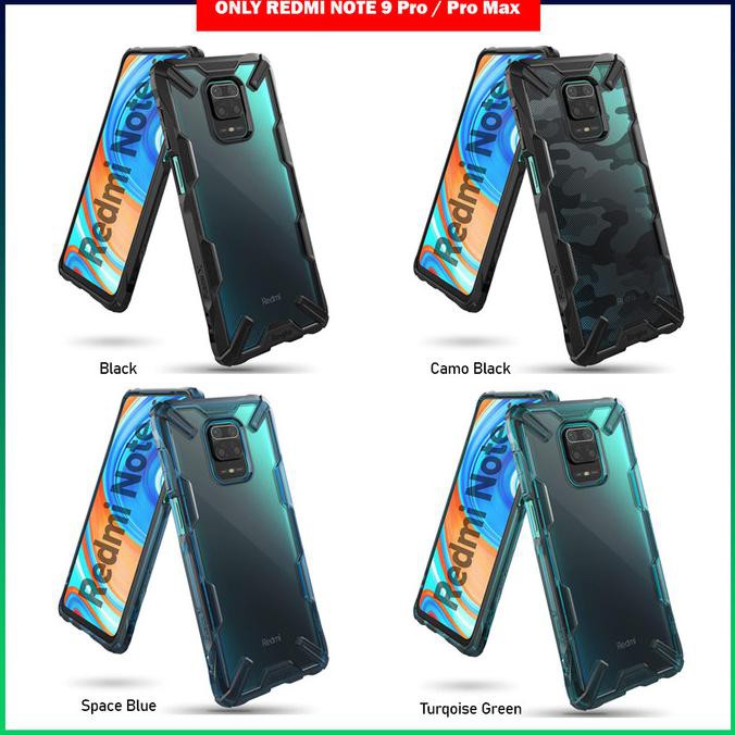 RINGKE Ốp Điện Thoại Chống Nứt Cho Xiaomi Redmi Note 9 / Pro / Max Compact Fusion X Note 9
