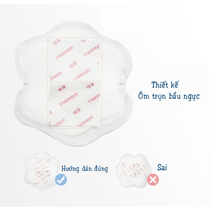 TQA Miếng lót thấm sữa Mameyo (Bịch 100 Miếng)