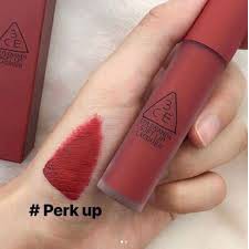 Son Kem 3CE Soft Lip Lacquer Màu #perk#up ( ĐỎ HỒNG TRẦM ),