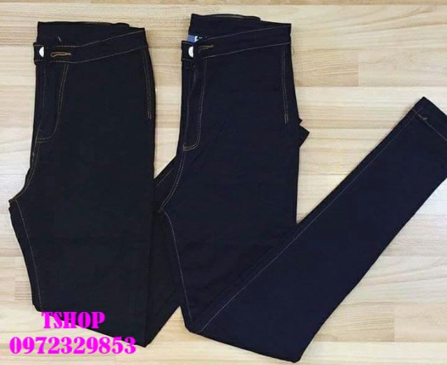 Quần tregging giả bò cạp khóa | BigBuy360 - bigbuy360.vn