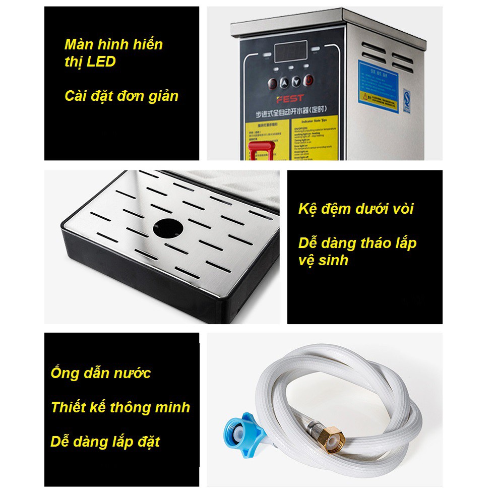 Cây đun nước tự động cấp nước Fest RC 10 - Hàng Nhập Khẩu