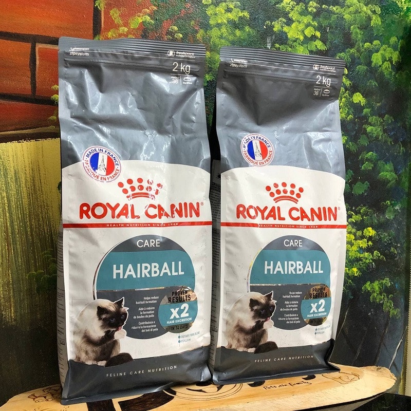 Hạt Royal Canin Hairball Tiêu Búi Lông Cho Mèo  đặc biệt là những chú mèo lông dài.