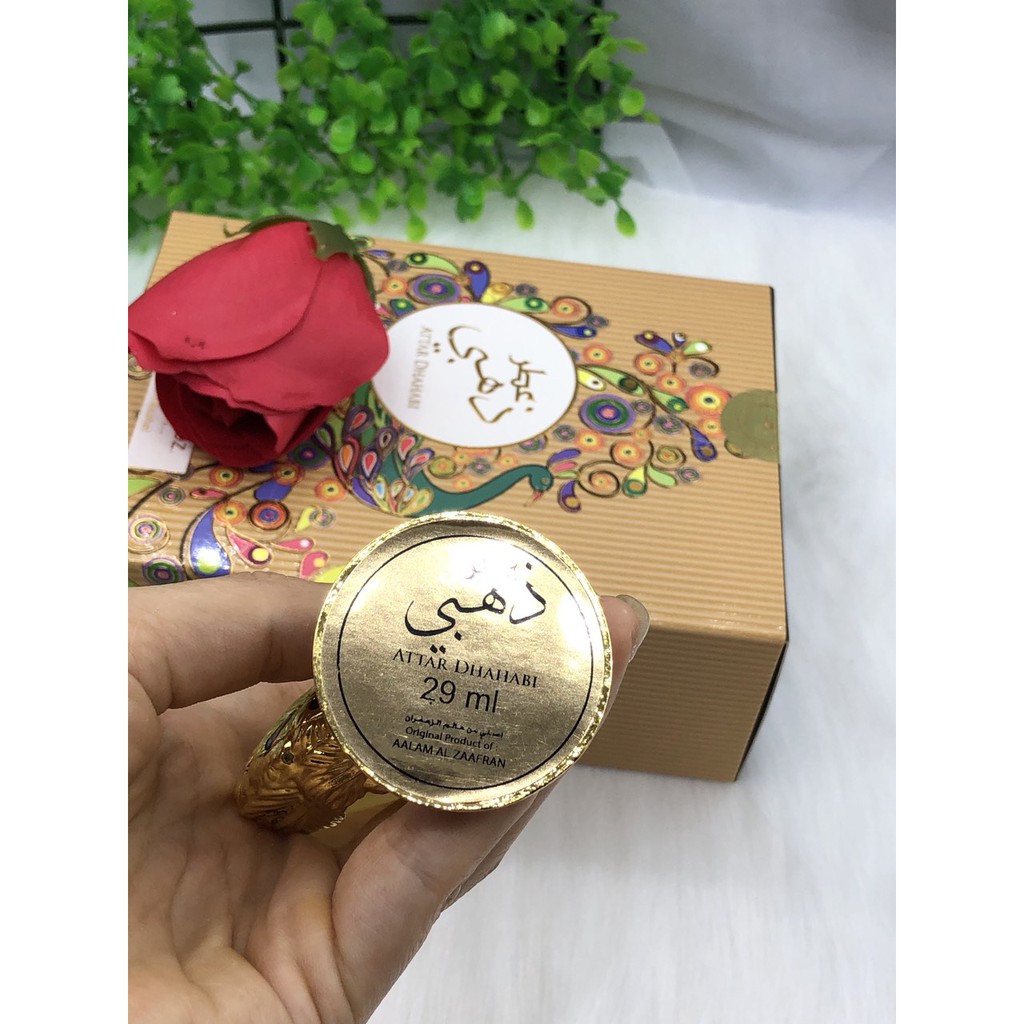 Nước Hoa Tinh Dầu Dubai ATTAR DHAHABI Công Vàng Nội Địa 29ml | BigBuy360 - bigbuy360.vn